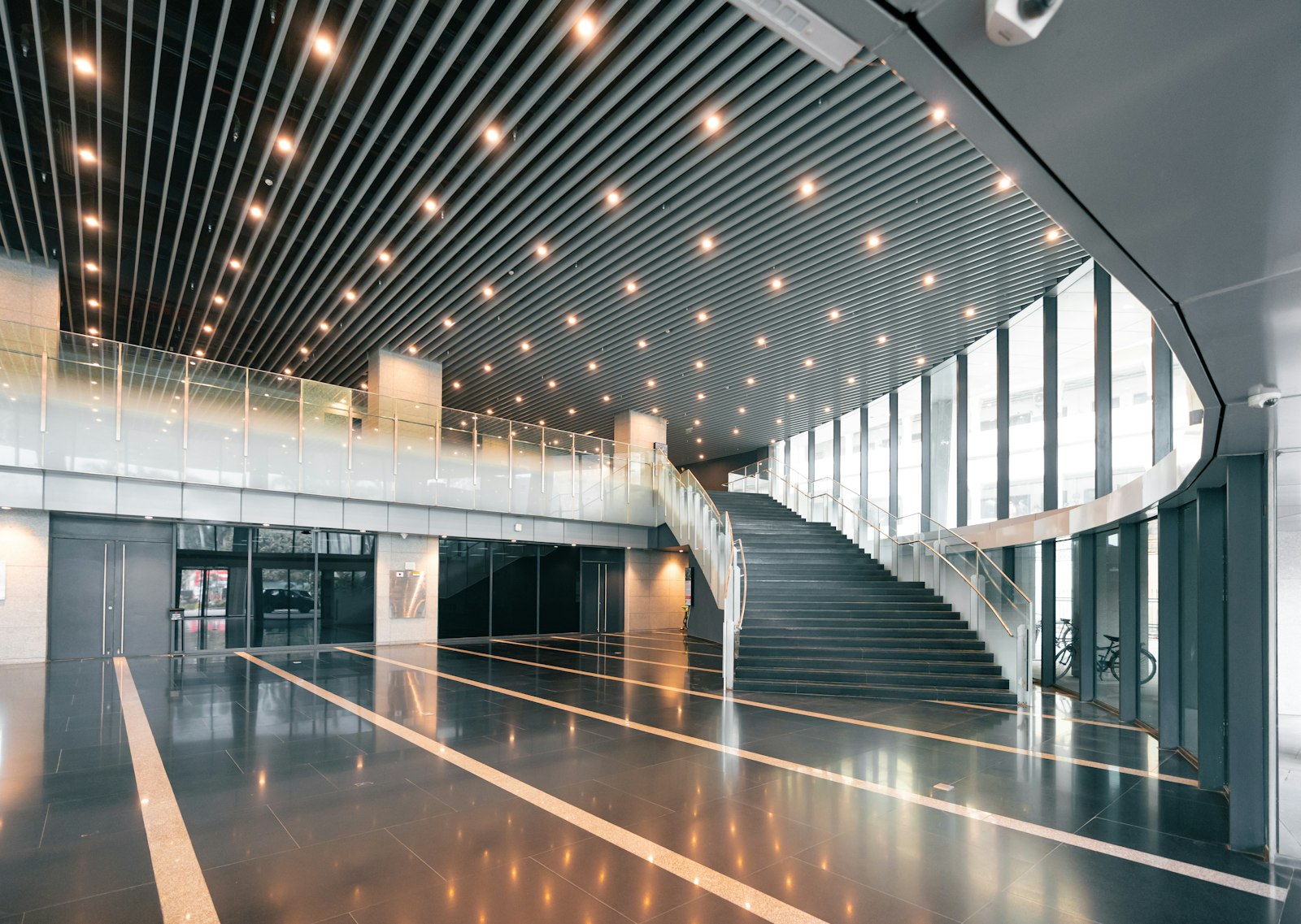 Interior do edifício corporativo